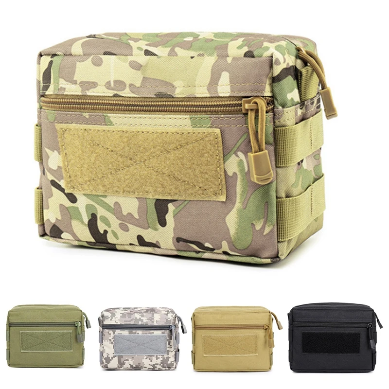 

Military Tactical Molle Admin Pouch EDC Waist Pack Utility Gadget Dump Drop Pouches Outdoor Hunting Accessories Organizer Bags