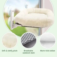 Cat Window Hammock Winter Sunbathing Bed Strong Suction Cup Foldable Hanging Cat Nest Glass Balcony Pet Supplies for Cats 4