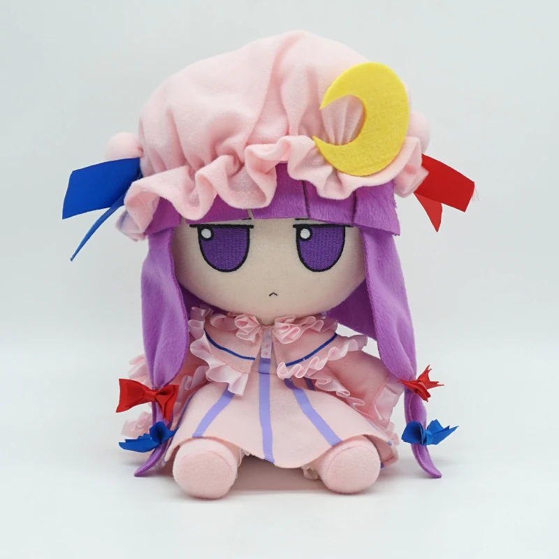 

New Anime TouHou Project Fumo Patchouli Knowledge Cosplay Cute Plush Stuffed Throw Pillow Sitting Boy Girl Kawaii Xmas Gifts