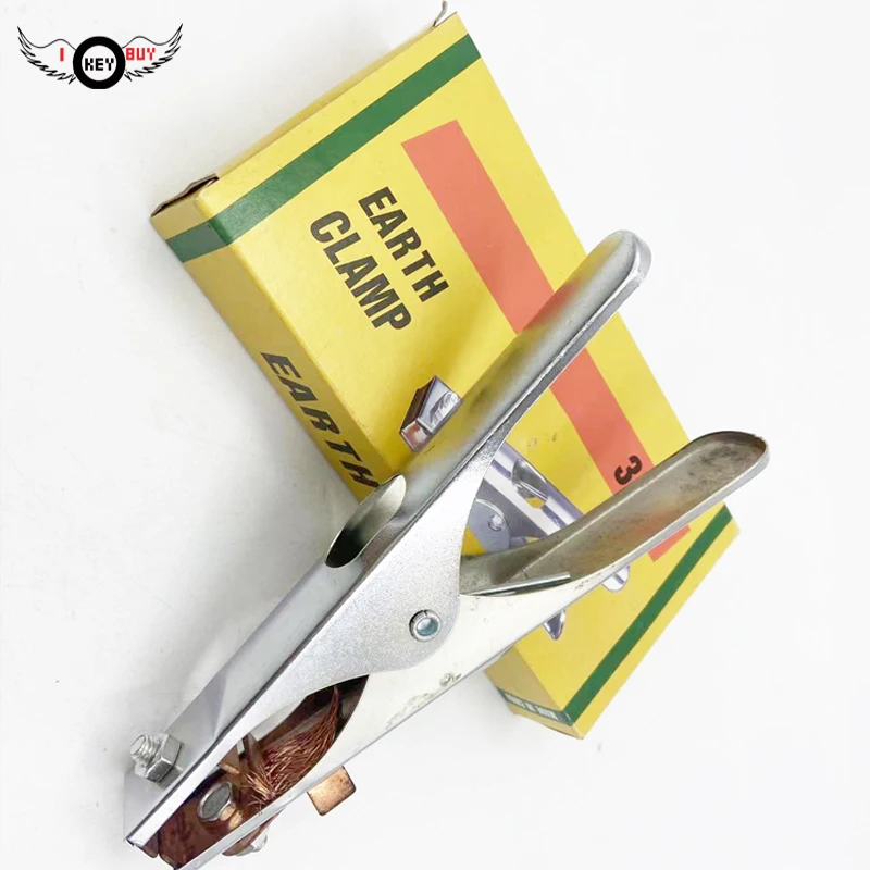 1 Pc 300A /500 A Welding Ground Wire Copper Clamp Clip Set For Mig Tig ARC Welder Machine Cable