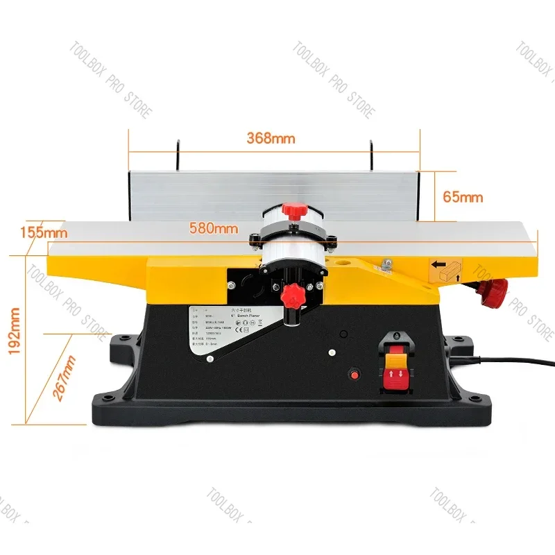 Electric Planer Woodworking Electric Planer Desktop Power Tools Small Household Power Tools  Wood Carving Center 3