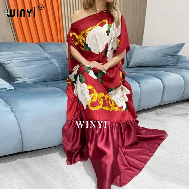 

2021 Twill dress with ruffled hem Elegant Pleated Dress Women Long Sleeve Splicing Stripe Print Female Midi Dress Vestdios