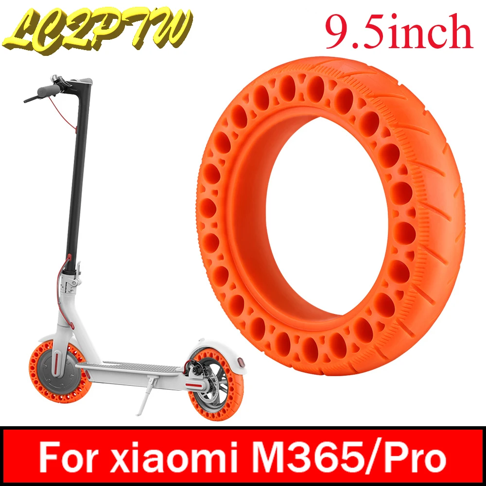 

For Xiaomi Electric Scooter Solid Tire 9.5" Honeycomb Tyre For M365 Pro 1S Front Rear Replacement Shock Absorber Tire 9,5 Inch