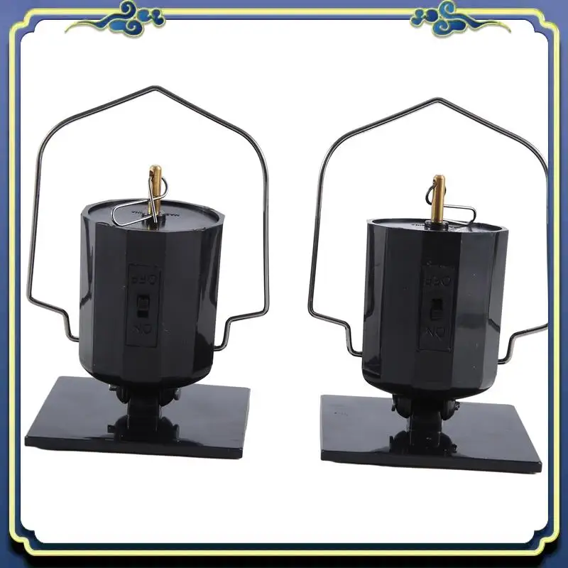 Latest Solar Hanging Display Motor Rotating Small Motor Solar Energy Wind Spinner Multi-Purposes Rotatable Hook 2Pcs