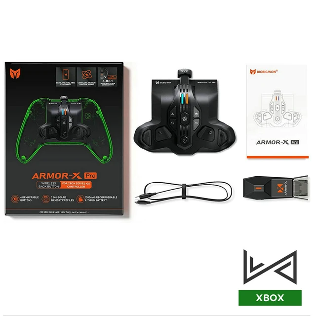 Bouton Arrière Sans Fil Armorx Pro, Fixation Pour Manette Xbox