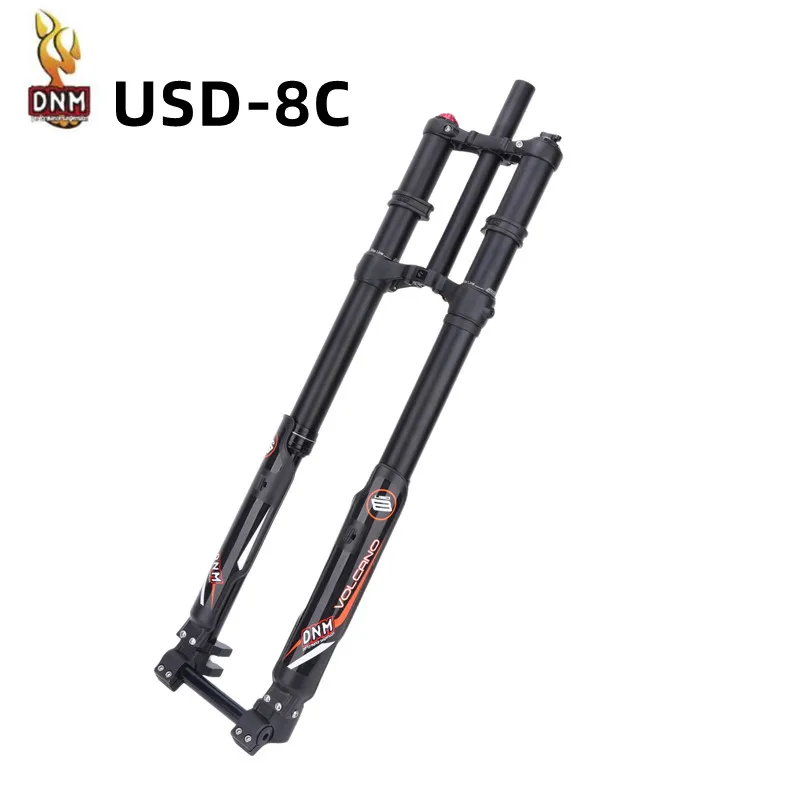 Fourche Inversée DNM USD-8 FR – Air, Débattement 200mm, 26/27.5/29", DH