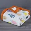 120*150cm Six Layers Muslin Cotton Baby Blankets Newborn Boys Girls Receiving Swaddle Wrap Kids Swaddling Bedding Sheet 3