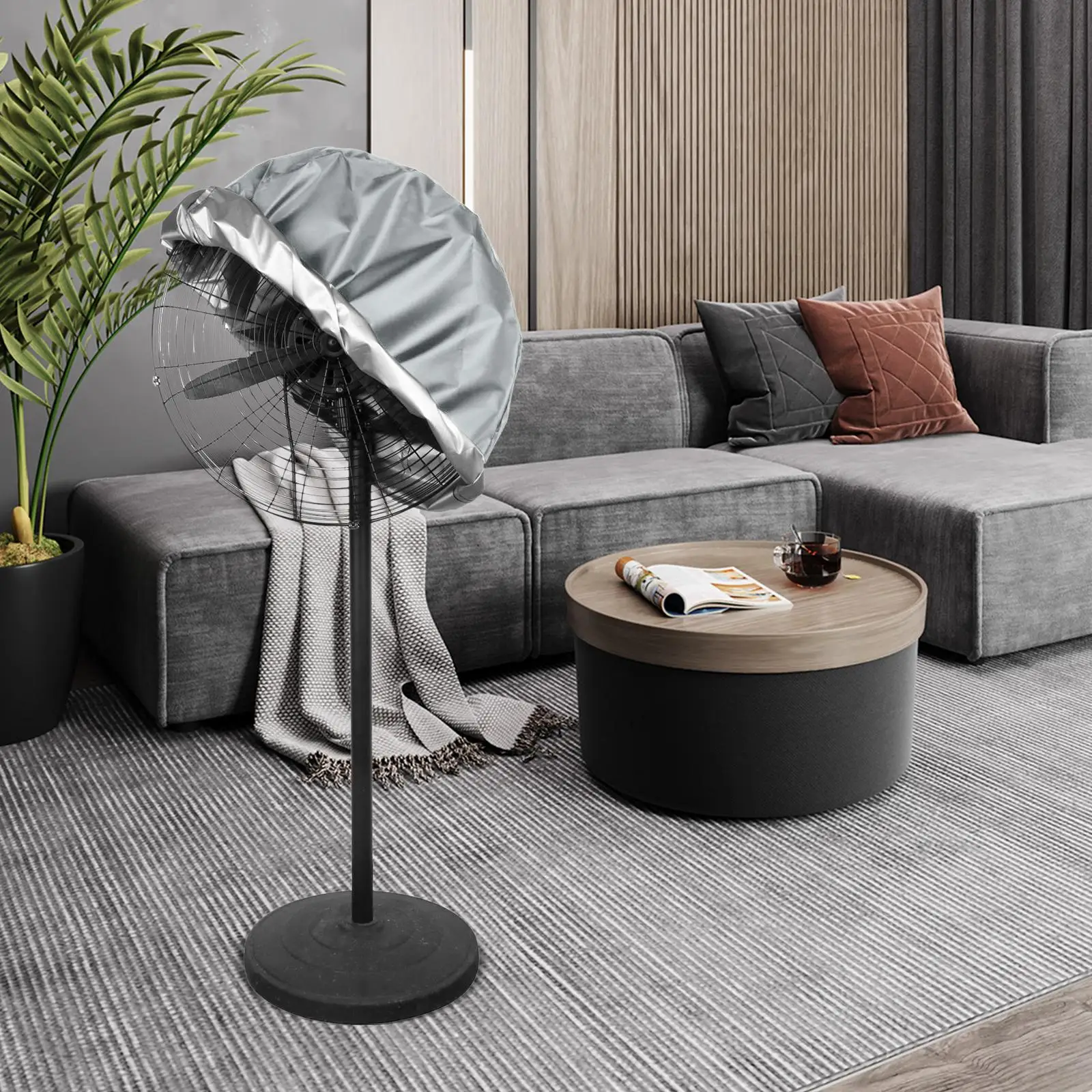 Dustproof Cover for 18" 20" Floor Fan Heavy Duty 24" x 7.5" Outdoor Floor Fan