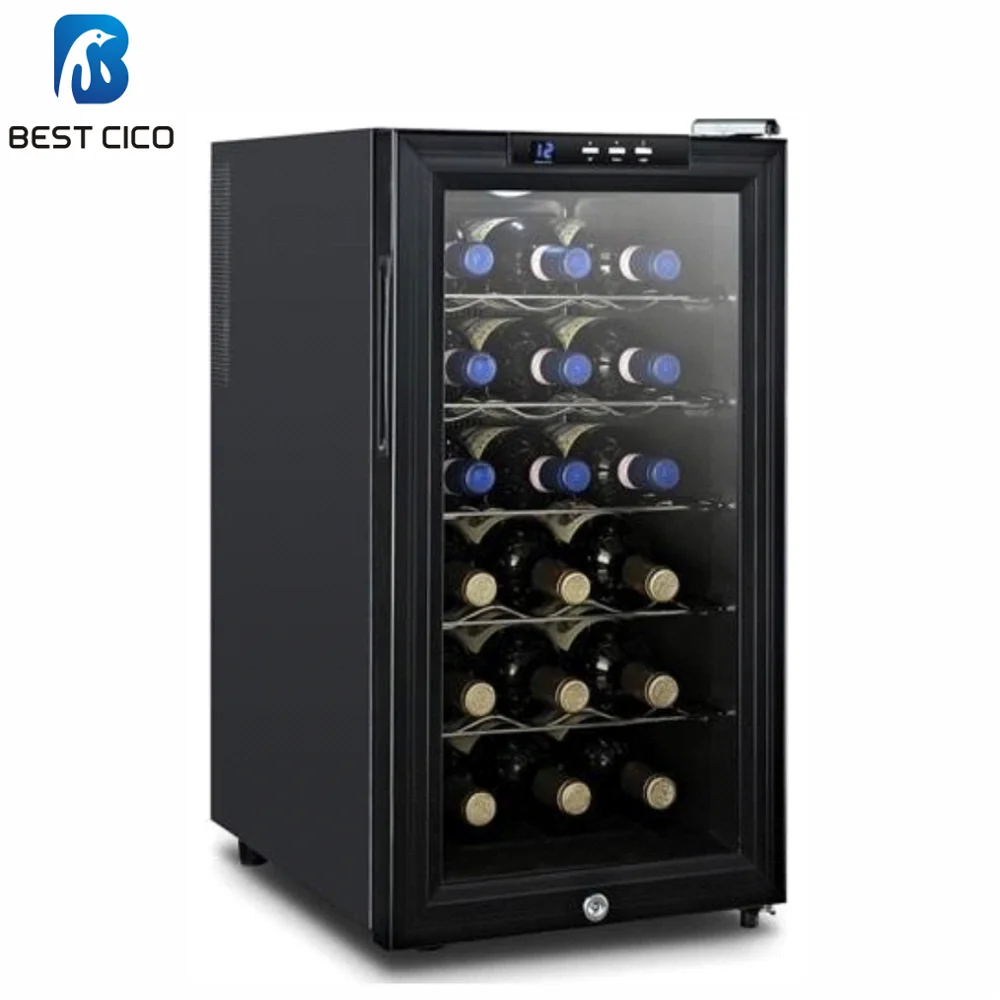 Homeuse Mini Size 48L 18 Bottle Thermoelectric Wine Refrigerator Cooler JC-48B