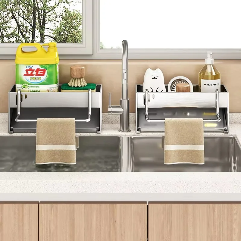 Stainless Steel Sponge Rack Image 3