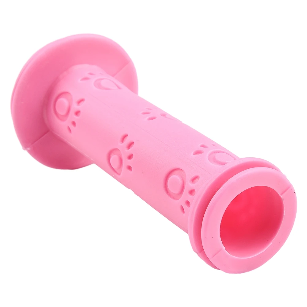 

Rubber Grip Handle Bike Handlebar Grips Cover Anti-skid Bicycle Tricycle Skateboard Scooter For Child Kids Blue Red
