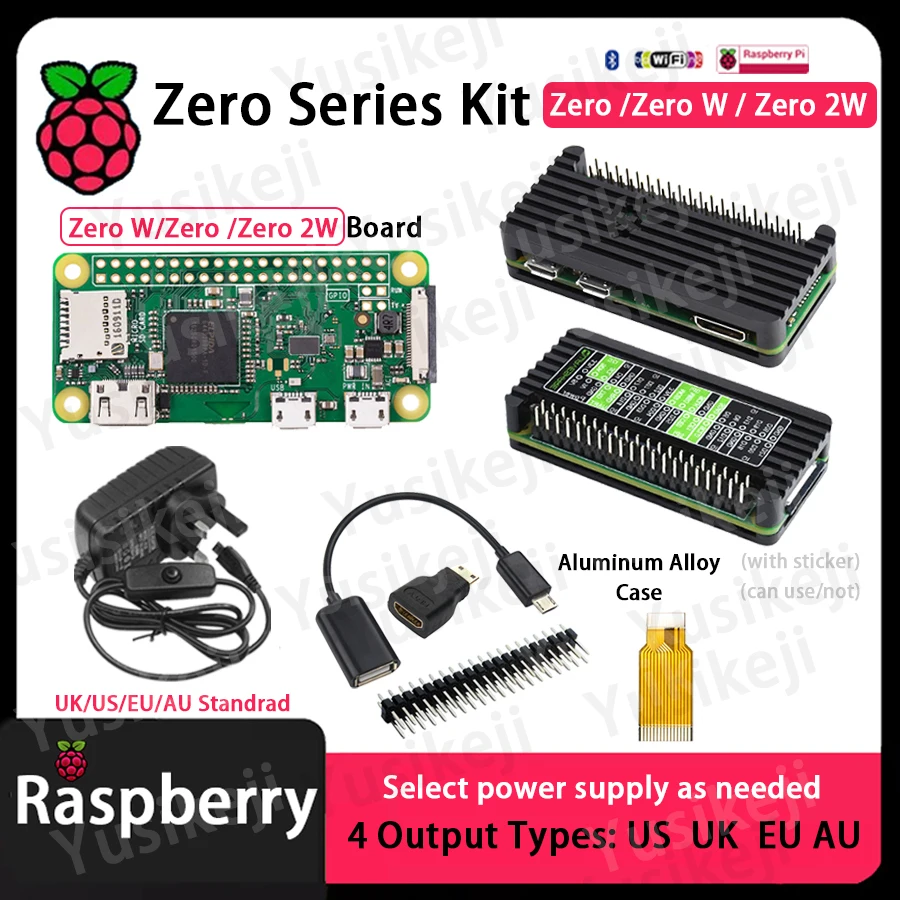 Original Raspberry Pi Zero KIT Zero W Kit Zero 2W - AliExpress 7