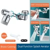 Rotatable Multifunctional Extension Faucet Aerator 1080 Degree Swivel Robotic Arm Water Filter Sink Water Tap Bubbler Sink Fit 3