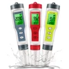 PH Meter Waterproof PH/TDS/EC/Temp Meter Digital Water Quality Monitor Tester with Backlight for Pools Drinking Water Aquariums 1