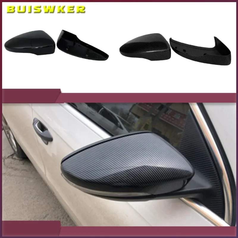 

Зеркальный чехол Carbon Look с боковым крылом для VW Golf 7,5 MK7 7 GTD R GTI 6 Passat B7 CC Scirocco Polo 6R 6C MK6, крышка для Jetta 6 MKVI
