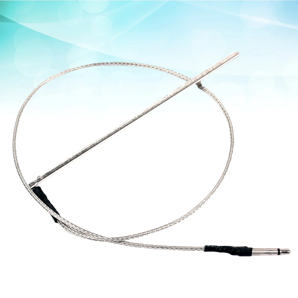 

4.6mm Wide Guitar Pickup Stick Passive Piezo Pickup Saddle Transducer Pickup for Acoustic Guitar PKP23 (Silver)
