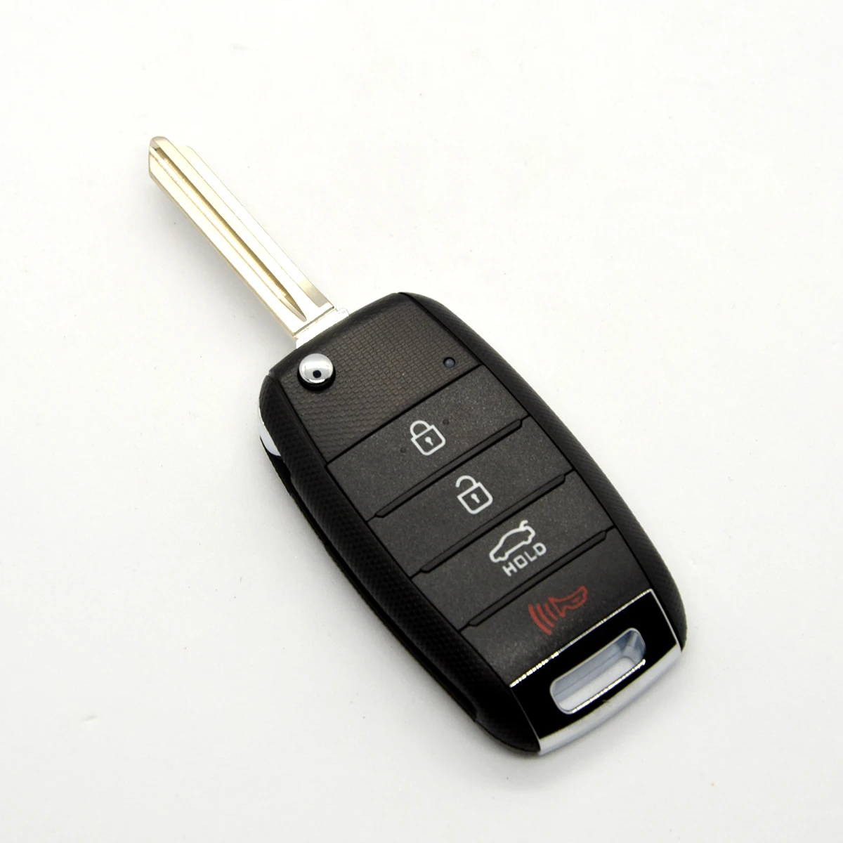 Remote Key Shell Case Car Key Fob TOY40/HYN14 Blade 3/4 Buttons For KIA K3 K2 K5 Rio Sorento Carens Cerato Forte Car car key shell case