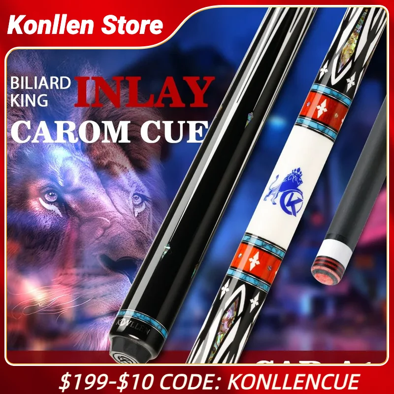 KONLLEN Carom Billiard Cue Carbon Fiber