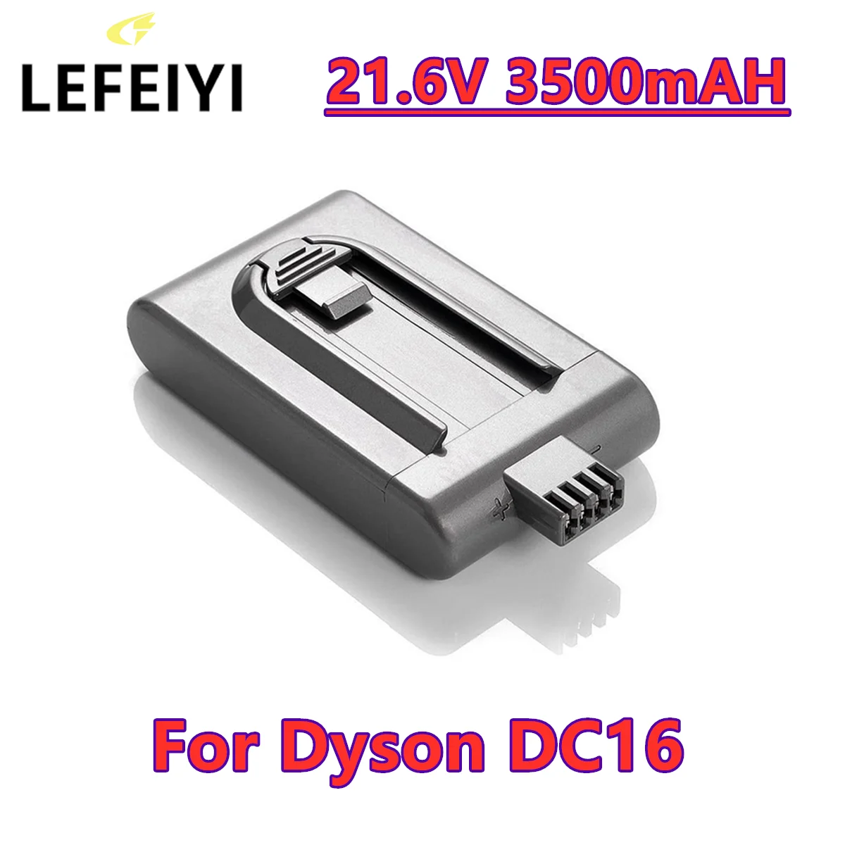 LEFEIYI 3500mAh 21.6V Li ion DC16 Vacuum Cleaner Replacement Battery