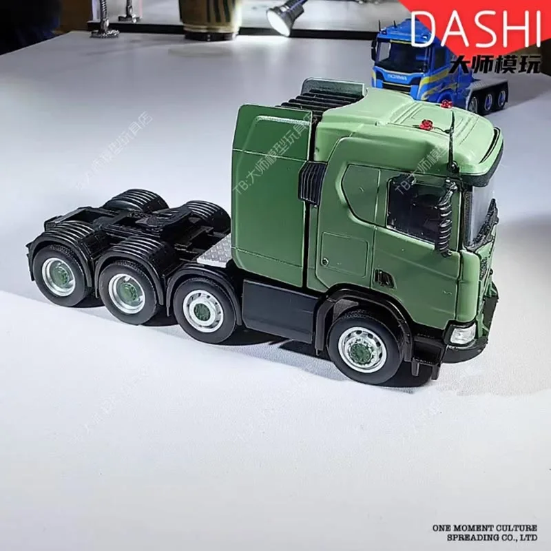 Massdi 合金車モデル 1:64 R650 スカニア トラック トレーラー