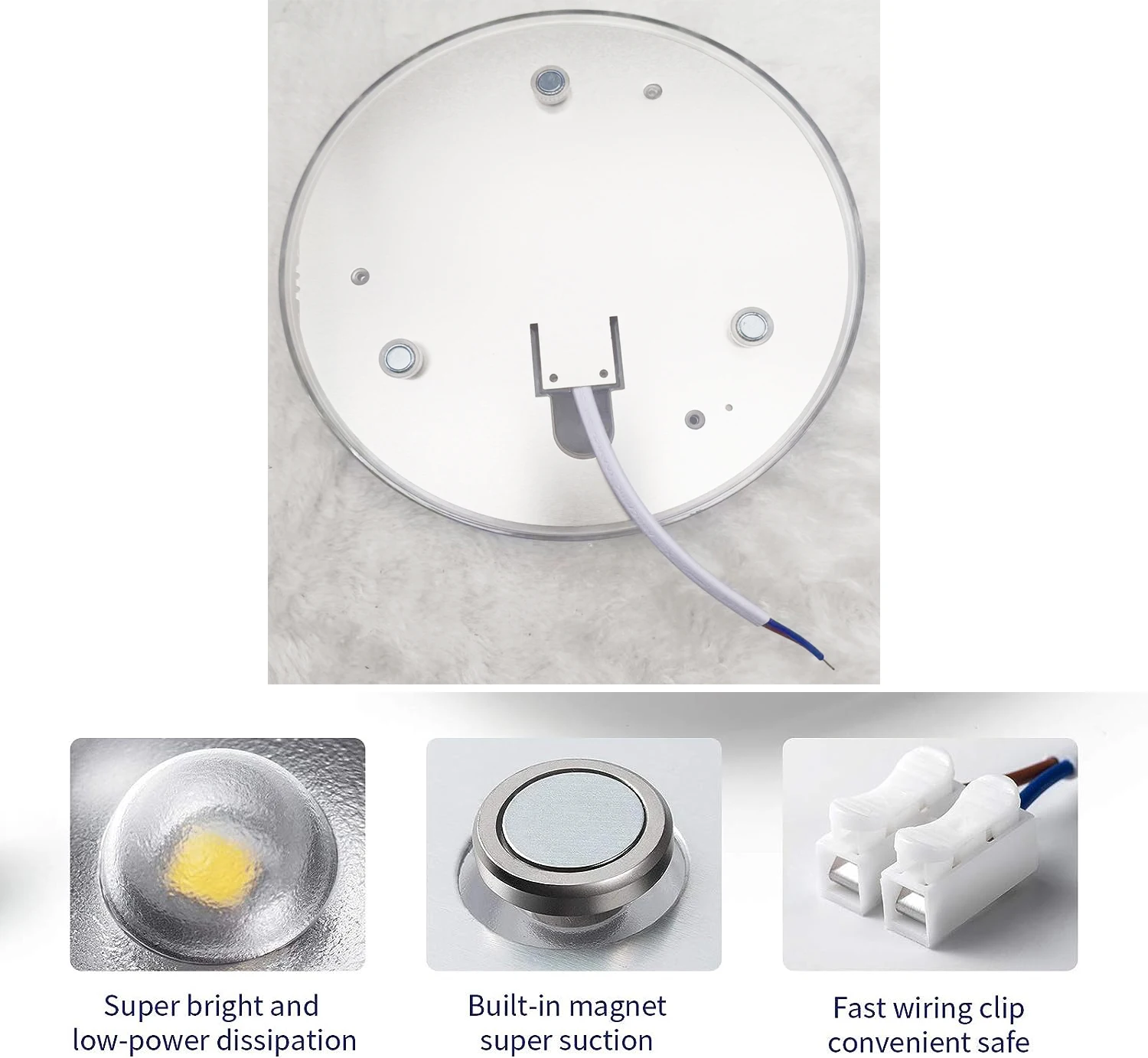 LED lehký strop fanoušek náhrada magnetický modul světel motor strop spláchnout retrofit souprava pro žití pokoj LED nasednout lehký panel