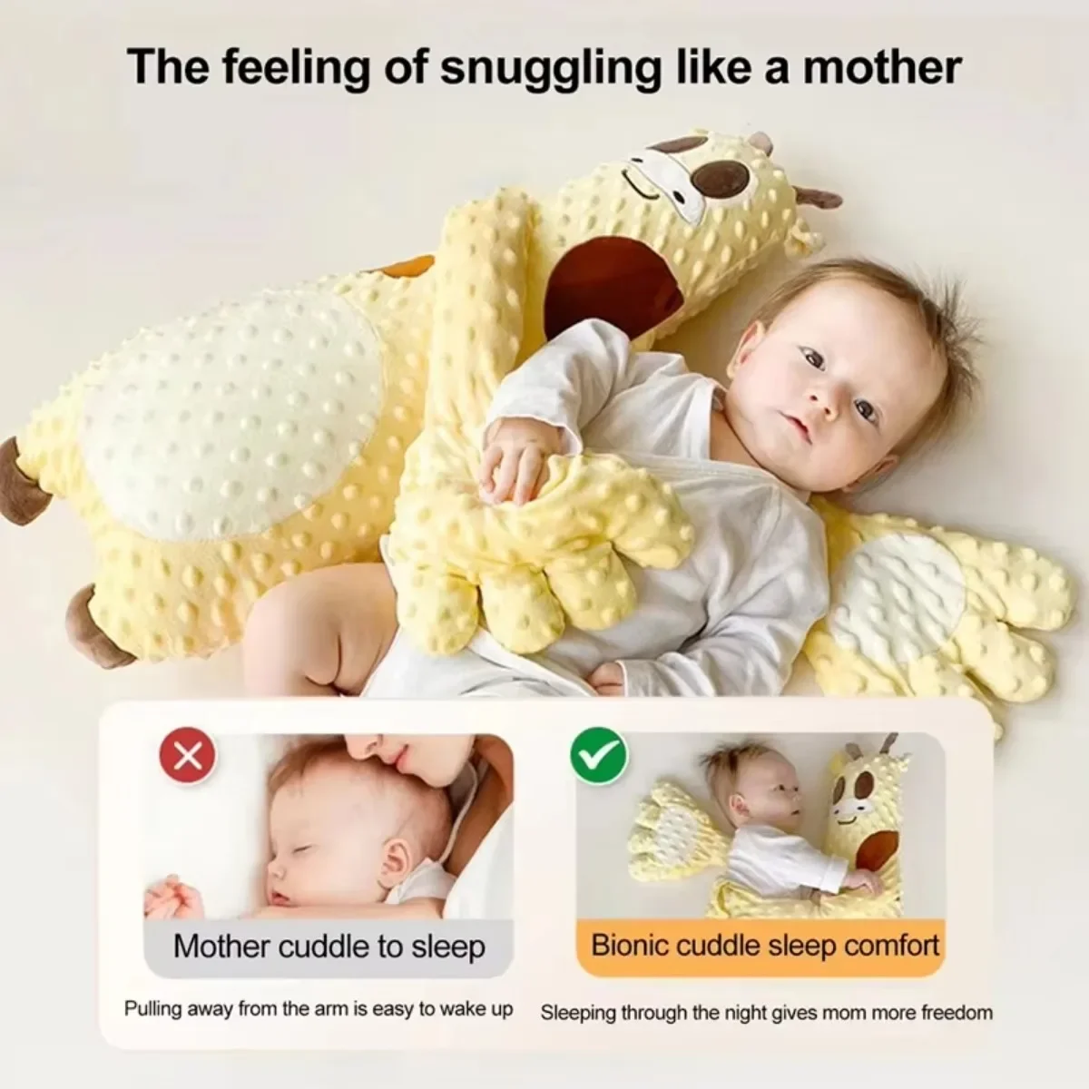 Baby Sleeping Patting Doll Pillow Soothing Palm Remote Control Electric Sleep Companion Automatic Baby Pillow Toddler Nursing 5