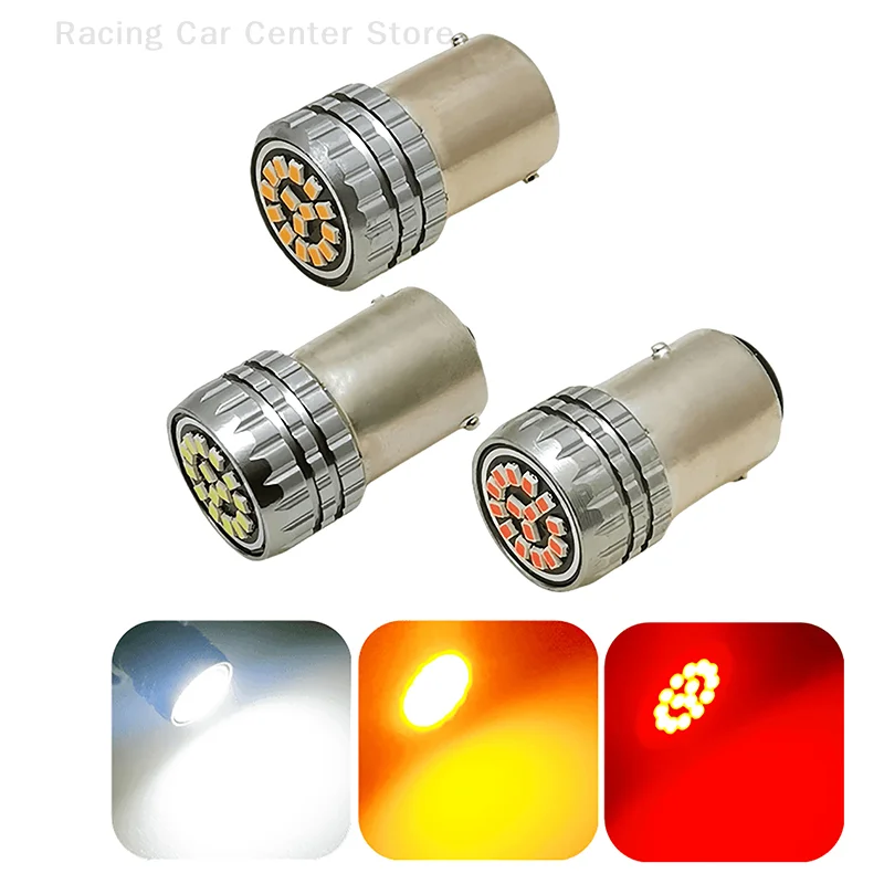 

Car Light 12V DRL P21/5W BAY15D Bulb BA15S LED R5W R10W S25 1156 1157 P21W Brake Reverse Turn Signal Parking Tail Lamp