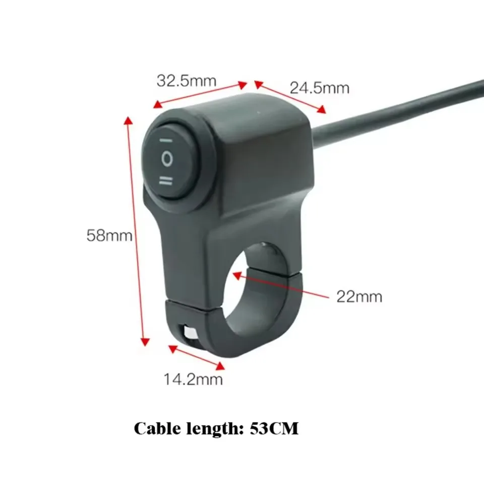 Aluminum Motorcycle Handlebar Switch Light Control