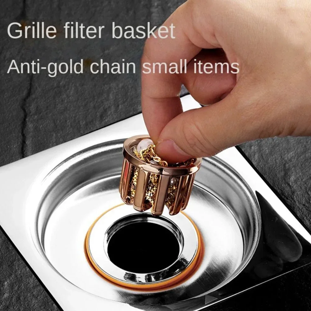 Floor Drain Core 1Pcs For DN40 50MM Pipes Way Valve Shower Drainer Anti Odor Cover Sewer Strainer Plug Tools floor drain core