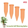 4PCS Terracotta Self Watering Spikes For Home Garden Automatic Watering Device Vacation Stakes Drip Irrigation Tool 1