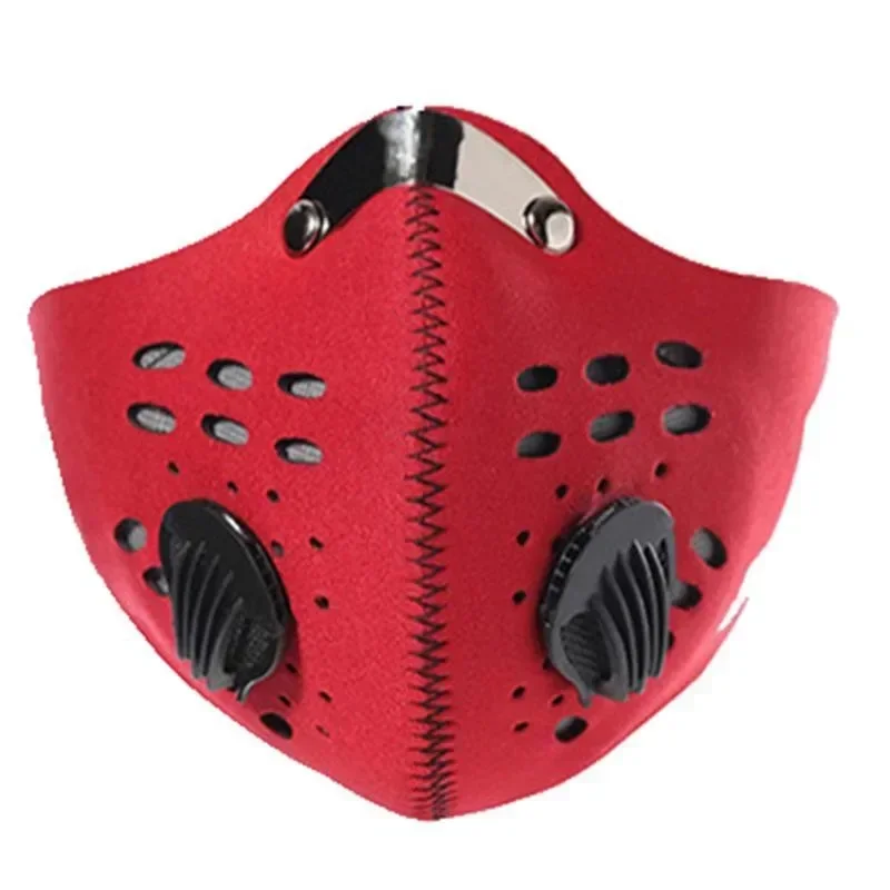 Outdoor Sports Reusable Face Masks For Men Dustproof Masks Activated Carbon Dust Mask With Extra Filter Cotton Halloween Cosplay