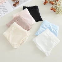 3 pièces/ensemble culottes sans couture glace soie dentelle Perspective slips Ultra mince sous-vêtements respirants Cool été femme Sexy Lingerie 3