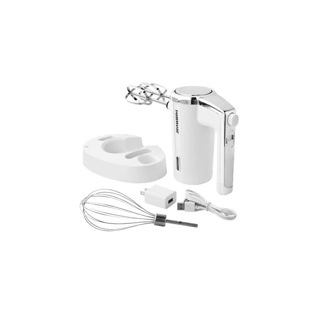 Farberware Cordless Rechargeable 3 Speed Hand Mixer White - AliExpress