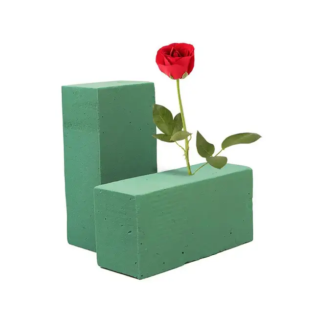Flower Foam Green For Flower Arrangements Foam Blocks For Fresh And  Artificial Flowers Dry And Wet Floral For Wedding Birthdays - AliExpress