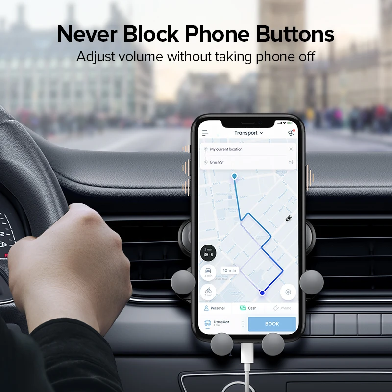 Großhandel Versorgung Großhandel Auto Telefon Halter Lüftungsschacht Mount  Telefon Auto Halter Für IPhone X Xiaomi Gravity Telefon Halter  Unterstützung Smartphone Voiture Von Zhanhuainternet, 12,27 €