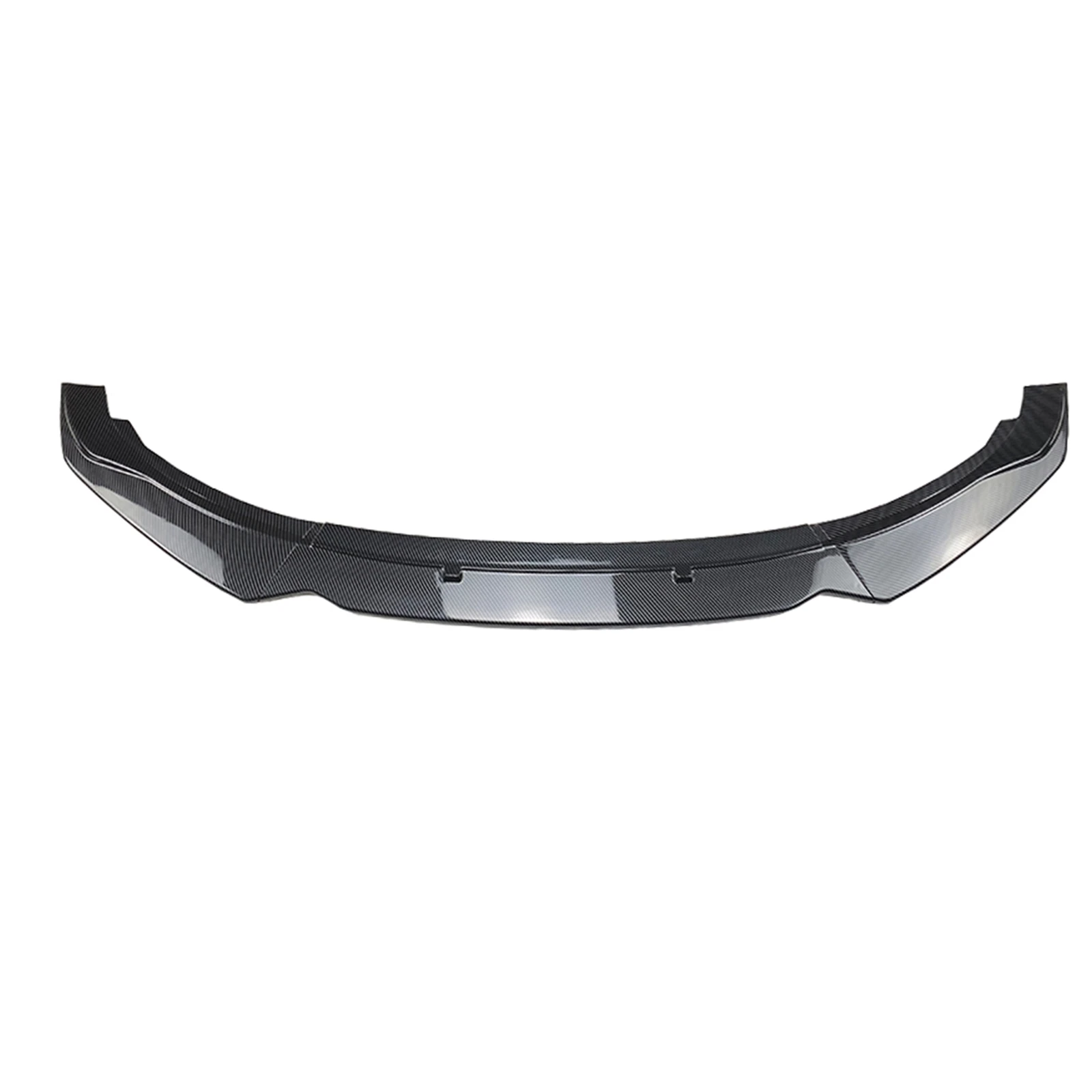 카본 파이버 룩/글로스 블랙 프론트 범퍼 스포일러 스플리터 립 BMW 2 시리즈 F22 F23 220i 225i 228i 기본 모델 2014-2019