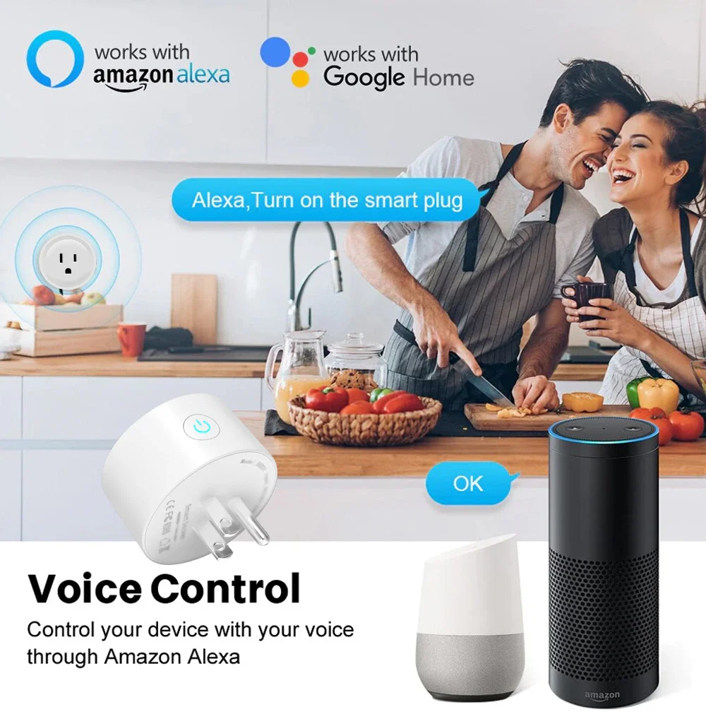 Kasa Smart Amazon Smart Plug Works With Google Home Smart Plug