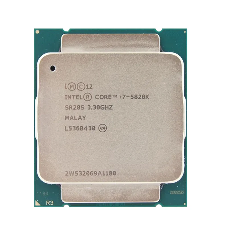 コアI7-5820Kプロセッサ,6c/12t,15mキャッシュ,3.30ghz,cpu sr20s,x99 