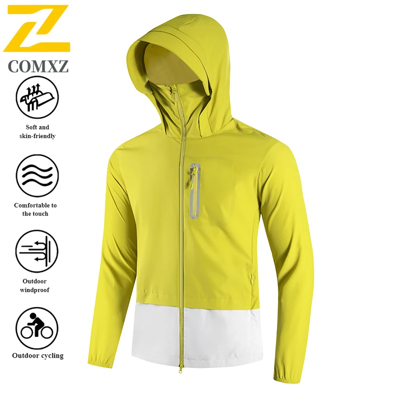 UV Protection Jacket Unisex Spring-Summer  UPF50+ Lightweight Quick-Dry Fishing Outdoor  Skin Coat with Color Block Sportswear