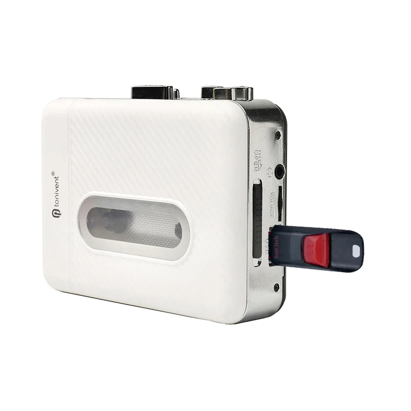 Cassette player portable USB converter capture recorder convert tapes to U-Disk