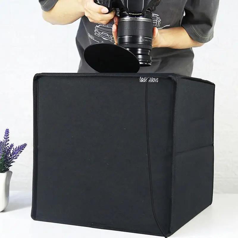 Lightbox For Product Photography Photo Boxes Storage Built-in LED Light  Foldable Photo Backdrop Stand Kit For Quick And Easy - AliExpress