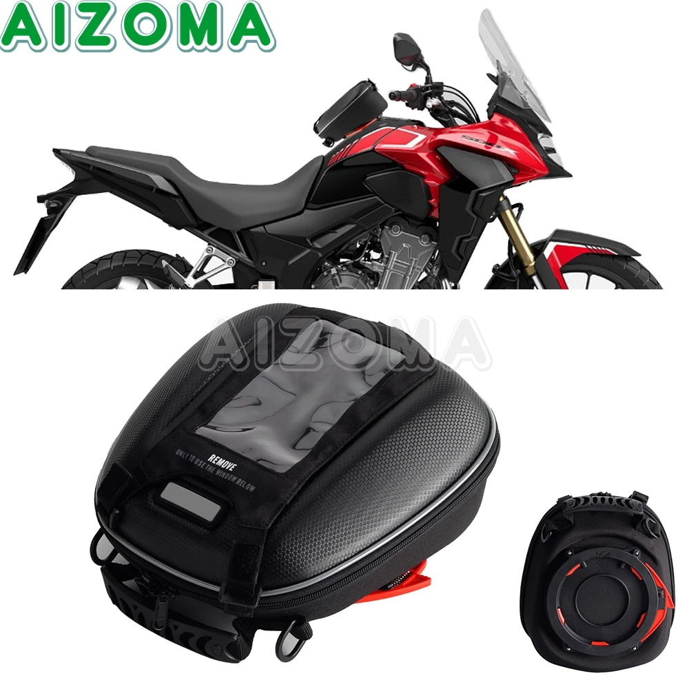 

Для Honda CB CBR 150 300 400 500 650 1000 VFR 1200 седло топливный бак сумка GPS телефон больше окна багаж для CRF 1000 250 300 L