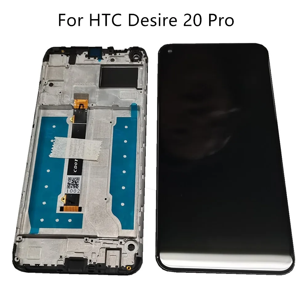 

ЖК-дисплей с сенсорным экраном и дигитайзером в сборе для HTC Desire 20 Pro дисплей с рамкой запчасти для ремонта