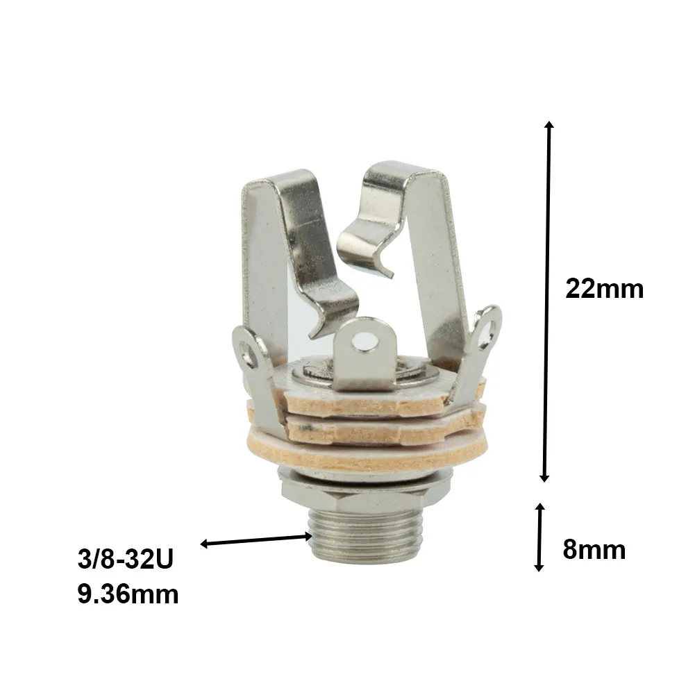 

Practical Guitar Plug Accessories 10g/1PC Convenient Easily Install Metal Plastic Reliable Sturdy Construction