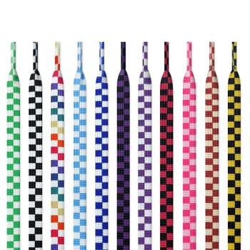 Checkerboard Sneaker Shoelaces 1