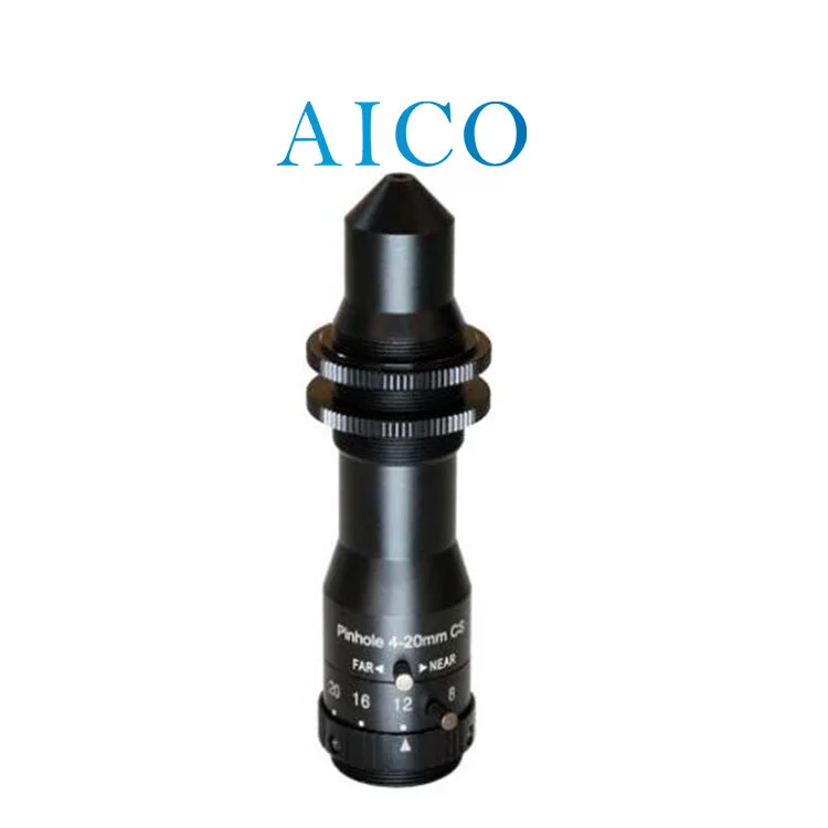 

F4 2mega Pixel 4-20mm W/lock Manual Iris Cs Mount Mp Pinhole Varifocal High Temperature Zoom Cctv Lens For Metallurgy
