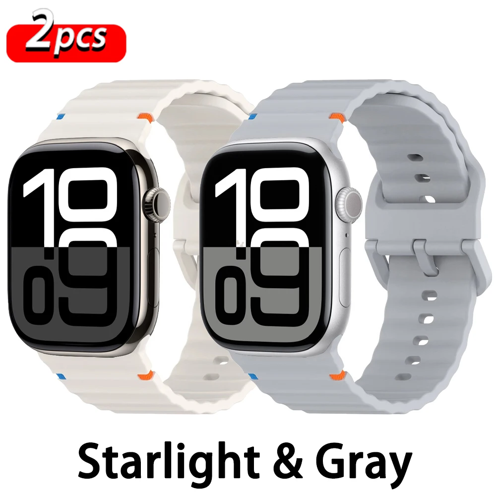 Premium Silicone Watch Band - Vibrant Colors, Durable Design, Universal Fit