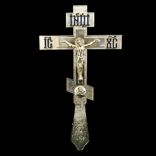 Christ Jesus for Cross Crucifix Suffering Statue Orthodox Hand Holding Catholic Religious Prayer Church Decoration 3
