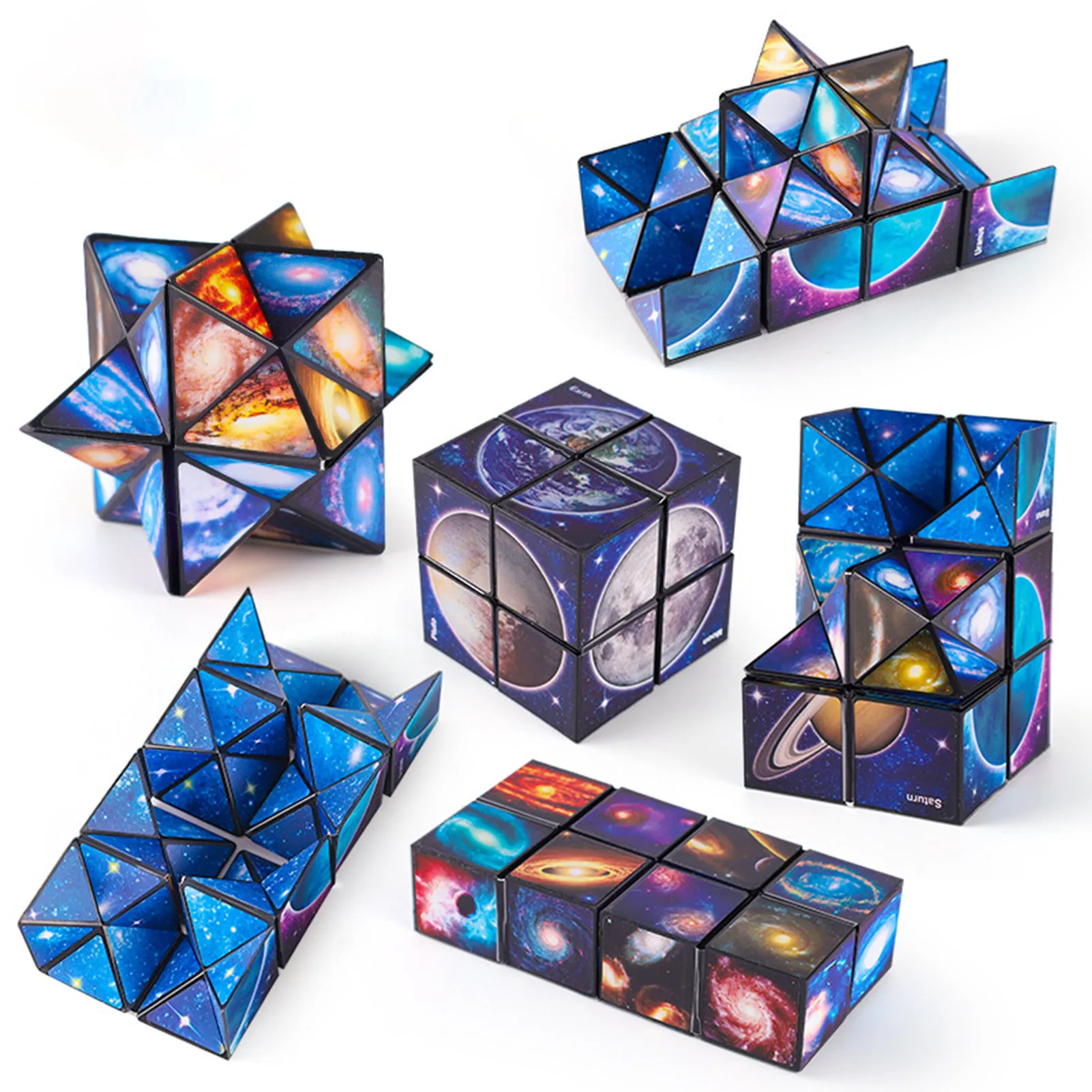 InfinityCube Toy Starry Sky Infinity Magic Cube Square Children's Fingertips Decompress Magic Square Antistress Funny Hand Toys fidget toys anti stress toys puzzle cube magic puzzle cube mini fingertip toy