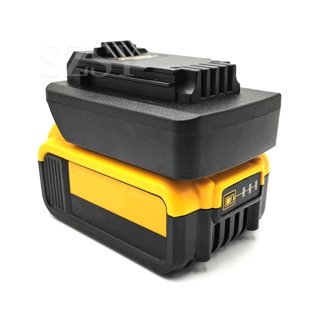 Battery Adapter For Dewalt 18v 20v Lithium Battery Converted To For  Black&Decker/Porter-Cable/Stanley 18V 20V Battery Power Tool - AliExpress